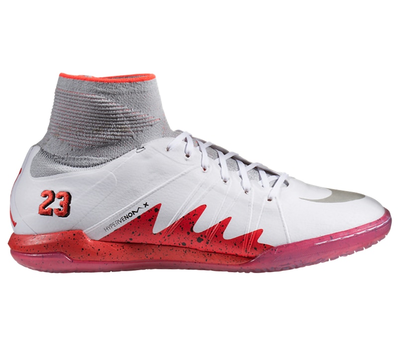 Nike HyperVenomX Proximo IC Jordan Neymar Jr. White Light Crimson 