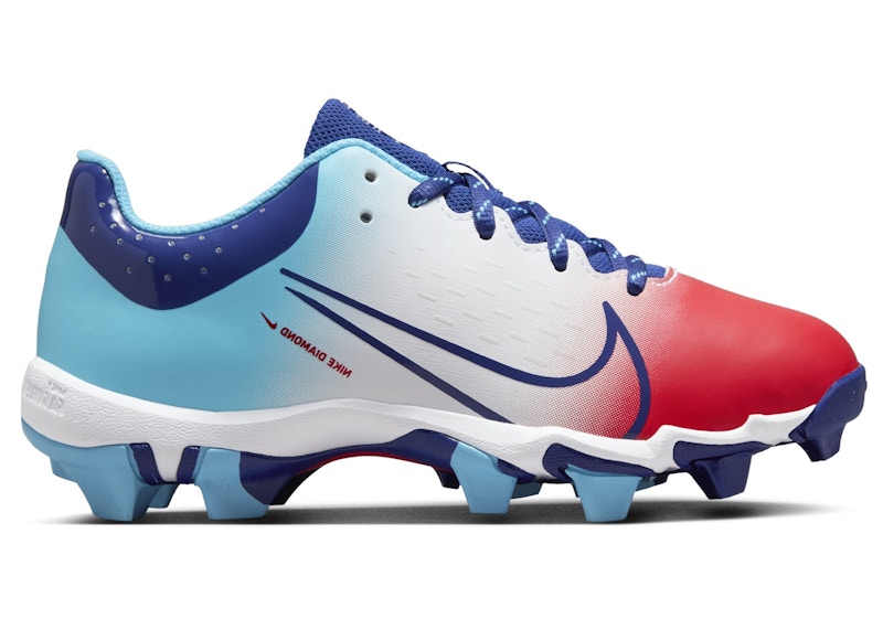 Nike Hyperdiamond 4 Keystone Light Crimson Baltic Blue White Deep Royal