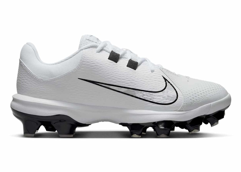 Nike Hyperdiamond 4 Pro MCS White Pure Platinum Black (Women's) - FZ0921-102