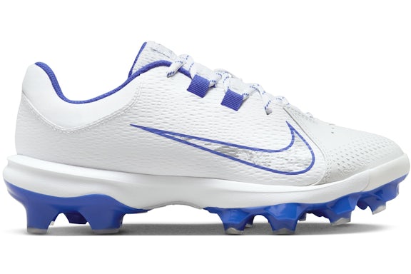 Nike Hyperdiamond 4 Pro MCS Blanc Pure Platinum Hyper Royal (femme)