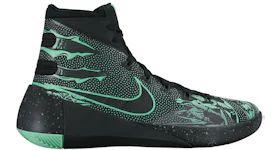 Nike Hyperdunk 2015 Black Green Glow