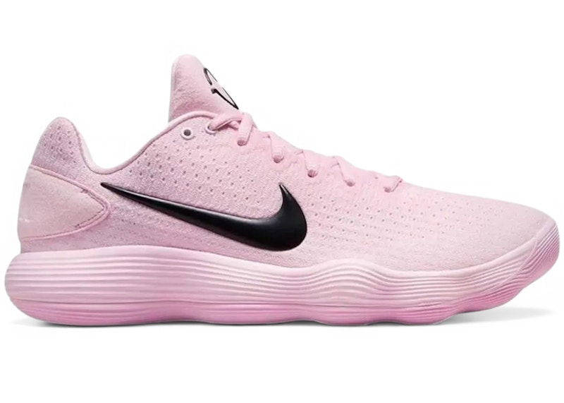 Men's Nike Hyperdunk 2017 Low Sneakers in Pink Foam/Black
