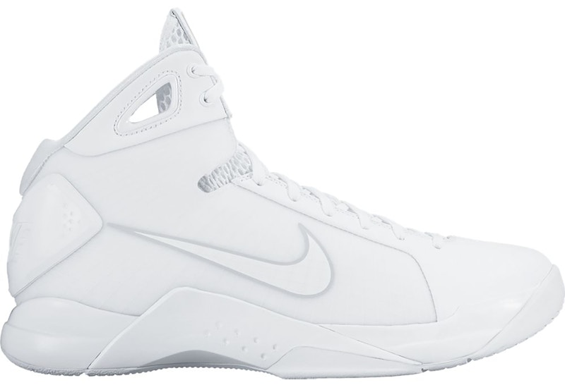 nike hyperdunk triple white