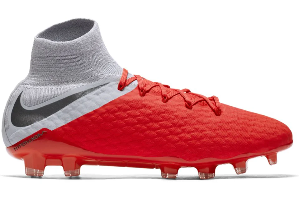 Nike Hypervenom Phantom 3 Pro DF FG Light Crimson Wolf Grey Men's