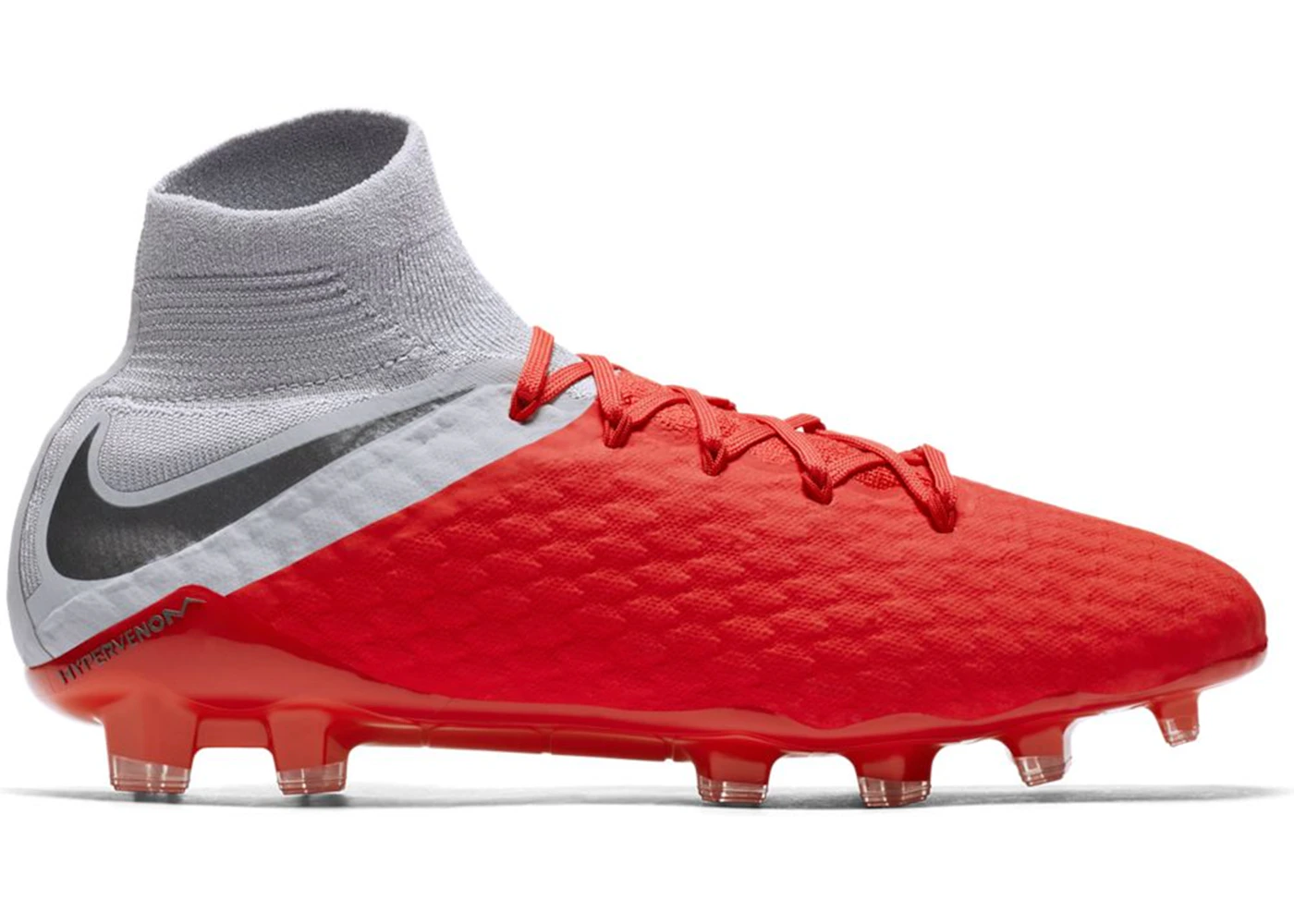 Nike Hypervenom Phantom 3 Pro DF FG Light Crimson Wolf Grey Men's