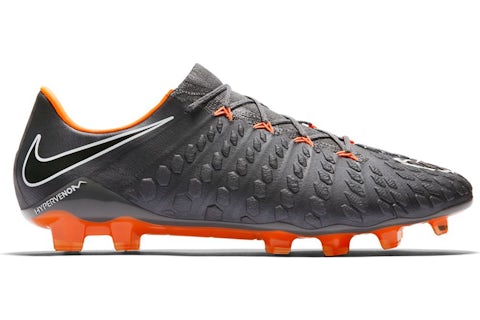 Nike Hypervenom Phantom III Elite FG Dark Grey Total Orange Men s AH7273 081 US