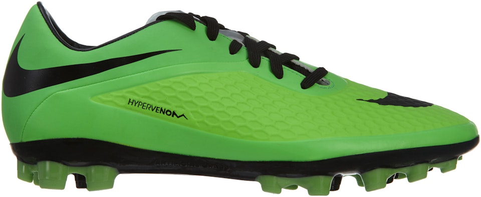 Nike Hypervenom N Lime/Black-Psn Green-Mtllc Silver Men's - 599848-303 US