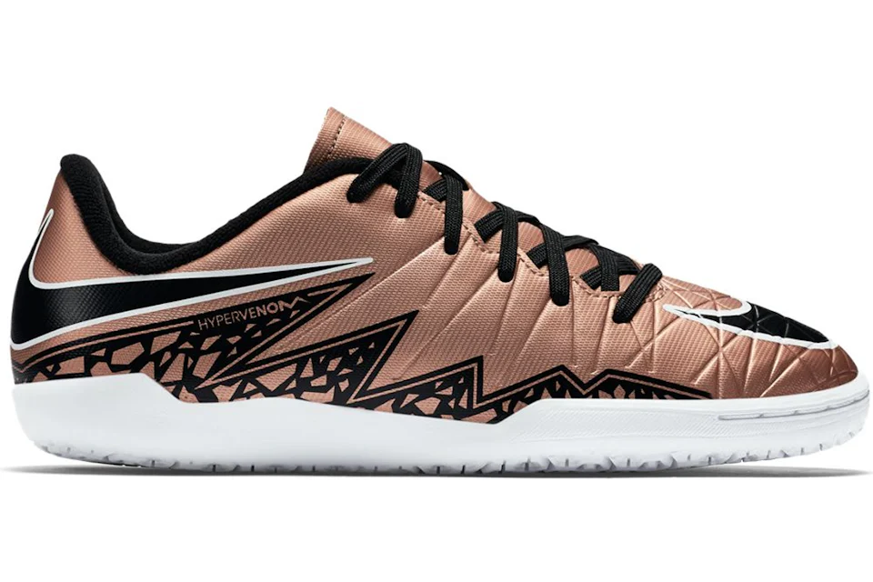 Nike Hypervenom Phelon II IC Metallic Red Bronze GS Kids