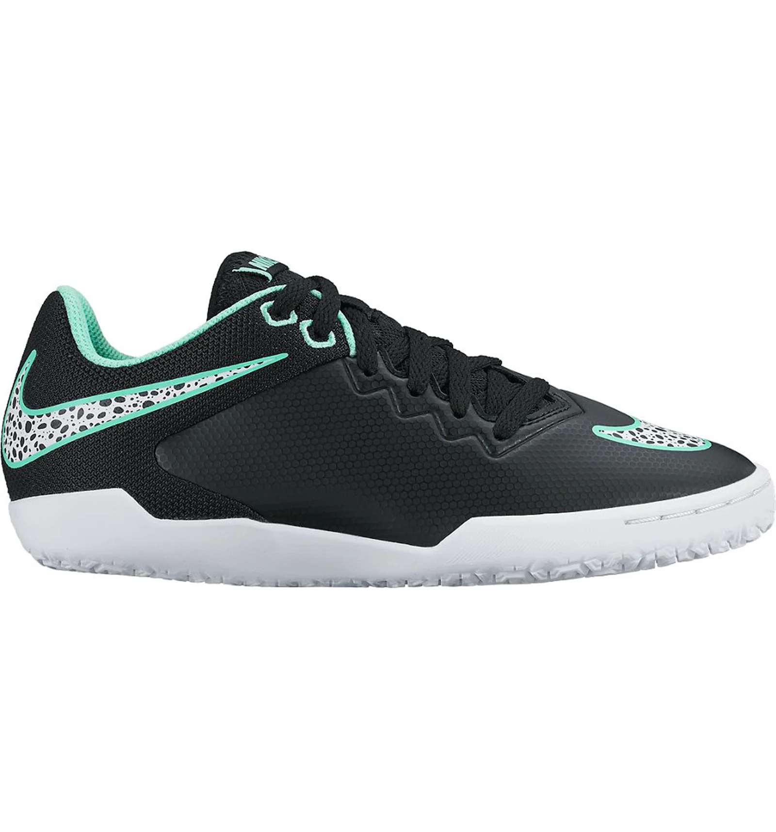 Nike HypervenomX Pro IC Black Green Glow GS Kids 749923 013