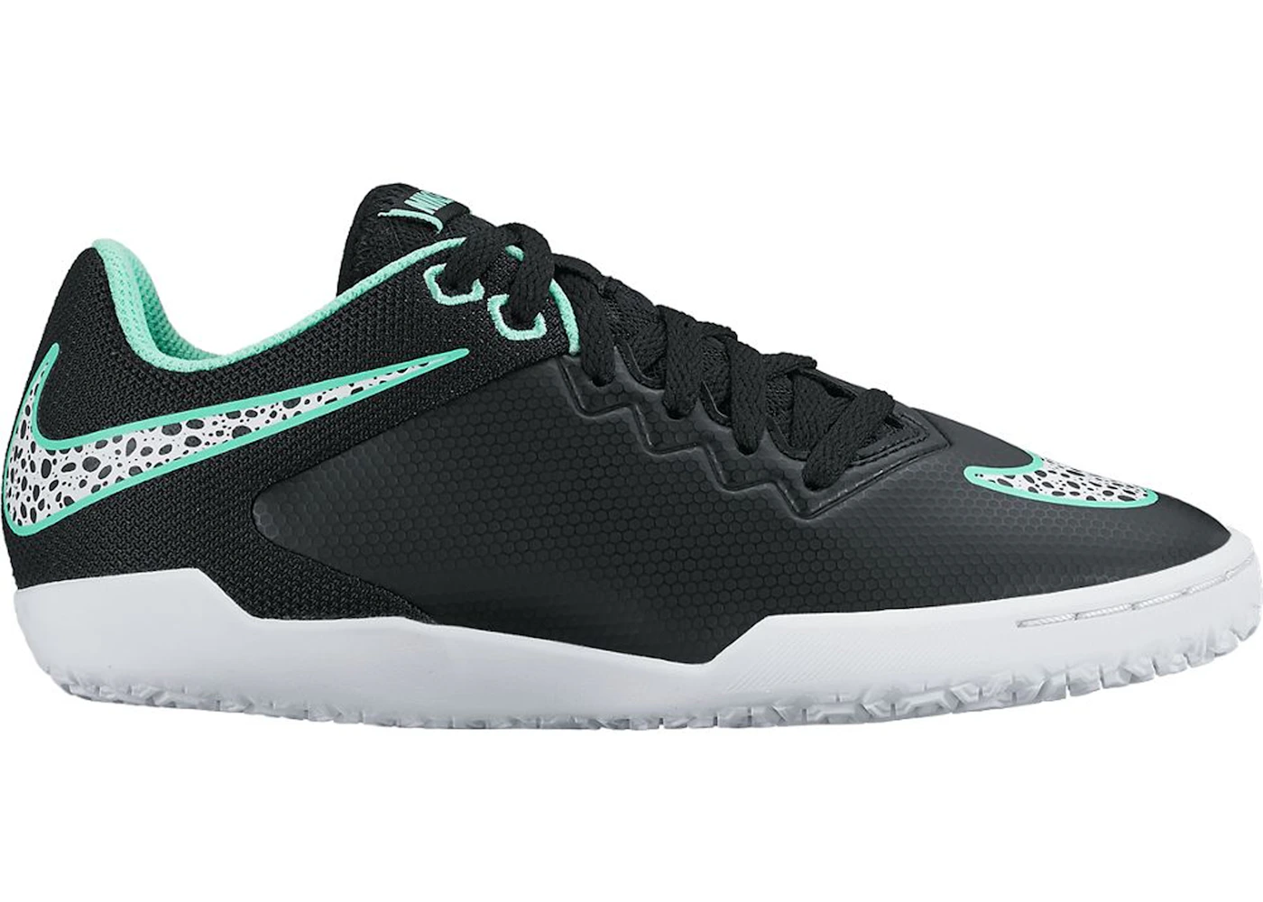 Nike HypervenomX Pro IC Black Green Glow GS