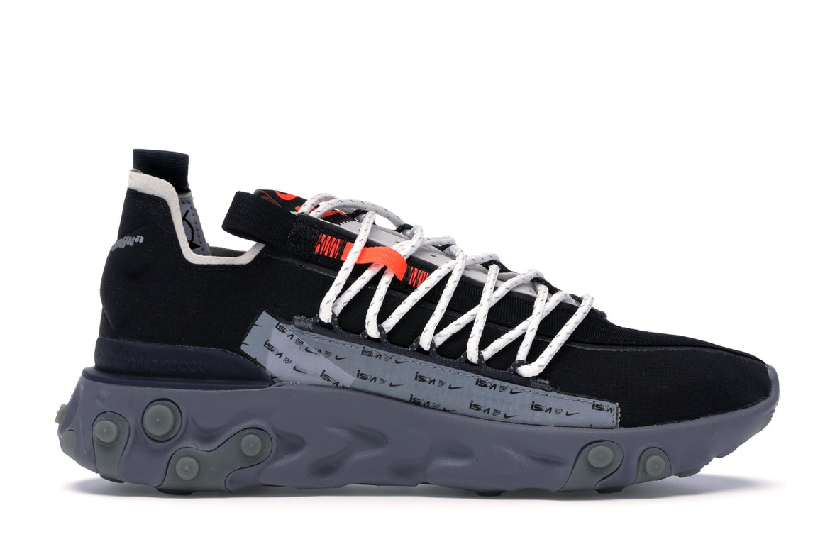 Nike ISPA React Low Black Men's - AR8555-001 - US