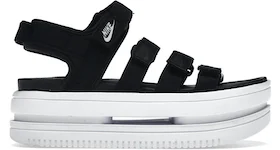 Nike Iconic Classic Sandal Black White White (Women's)