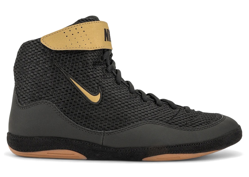 Nike Inflict 3 Black Metallic Gold Men's - 325256-004 - US