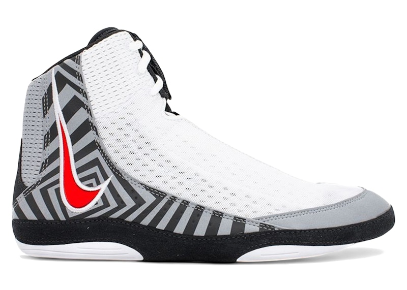 Nike Inflict 4 SE White Wolf Grey Red Men's - HV4207-100 - US