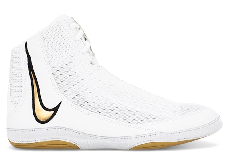 Nike Inflict 4 White Metallic Gold Men's - HM9674-102 - US