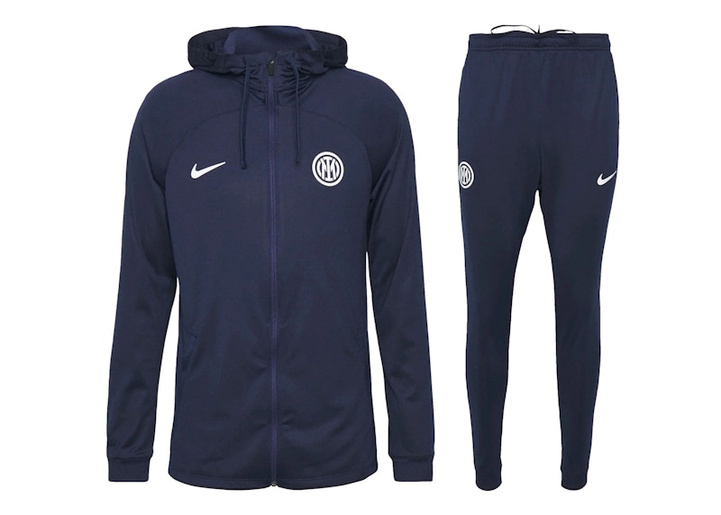 Blue on sale tracksuit nike