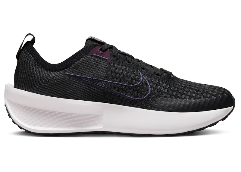 Nike Interact Run Black Burgundy Crush Pearl Pink Purple Ink (Women's) - FD2292-002