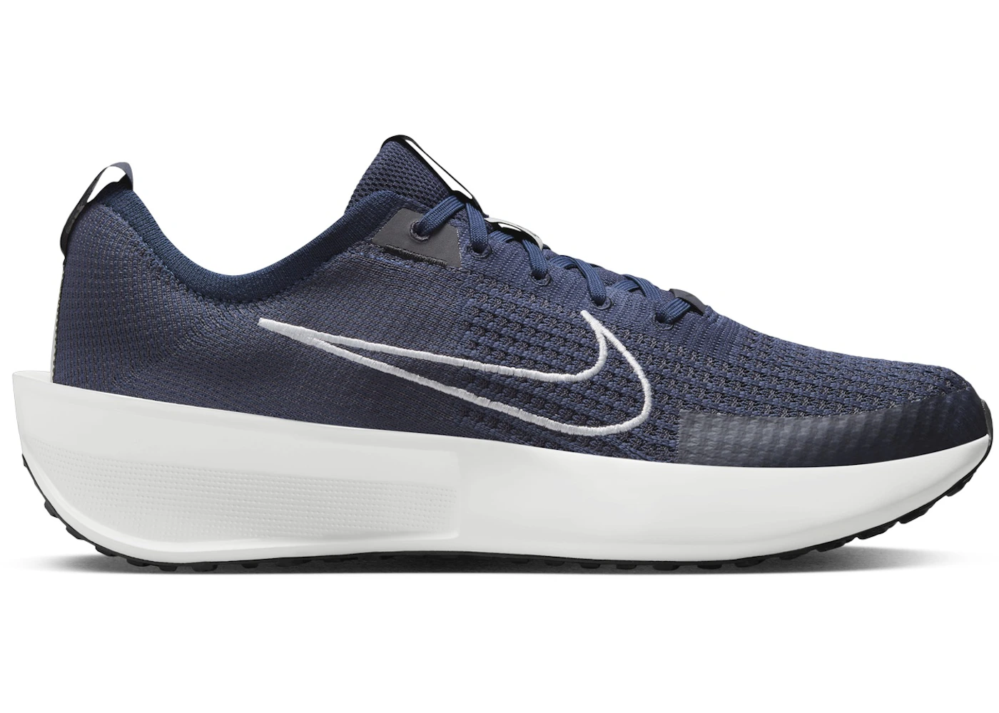 Nike Interact Run College Navy Gridiron White Platinum Tint Men's ...