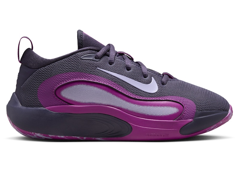 Pre-owned Nike Isofly Sneakers In Dark Raisin/hot Fuchsia/hydrangeas