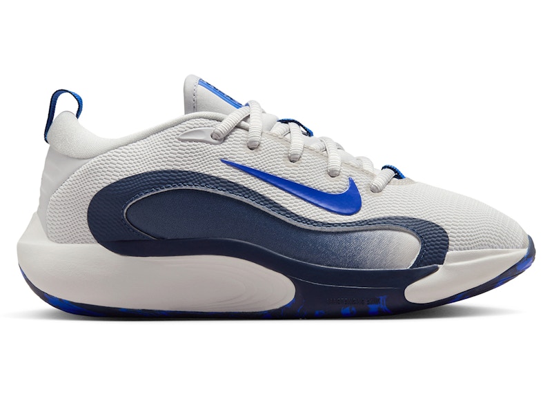 Pre-owned Nike Isofly Sneakers In Vast Grey/midnight Navy Blue/hyper Royal