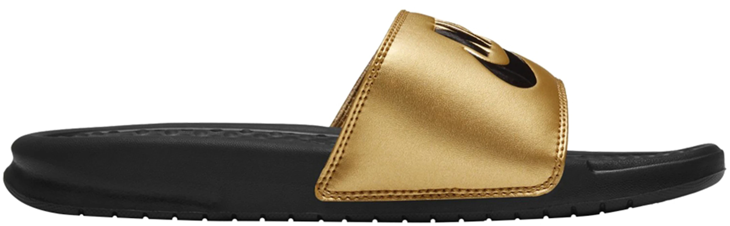 Nike Benassi Slide Metallic Gold (W) - - ES