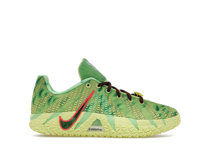 Pre-owned Nike Ja 3 Zombie Sneakers In Light Lemon Twist/hemp/bright Crimson