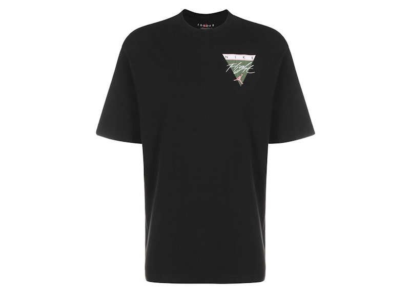 T-shirt Nike Jordan Flight Essentials Noir/Sunset Pulse