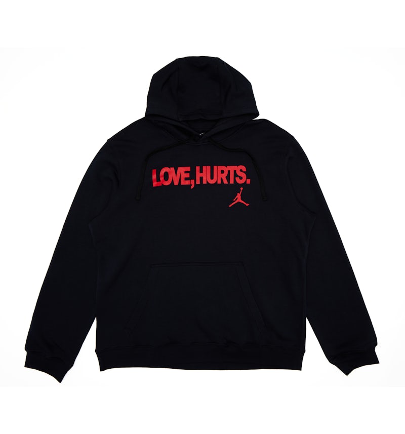 Nike Jordan Jalen Hurts Love Hurts Hoodie Black Men's SS25 US