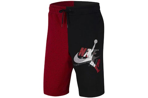 Pantalón corto Nike Jordan Jumpman Classics Negro/Rojo Gimnasio
