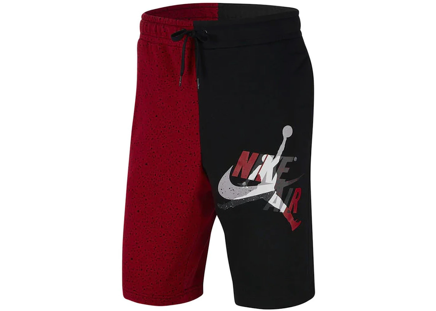 Nike Jordan Jumpman Classics Shorts Black/Gym Red Men's - FW23 - US