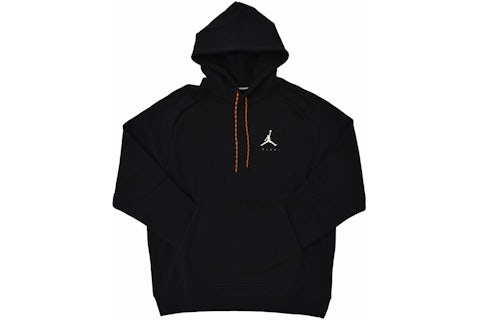 Nike Jordan Jumpman Fleece Hoodie Black/White Men's FW23 US