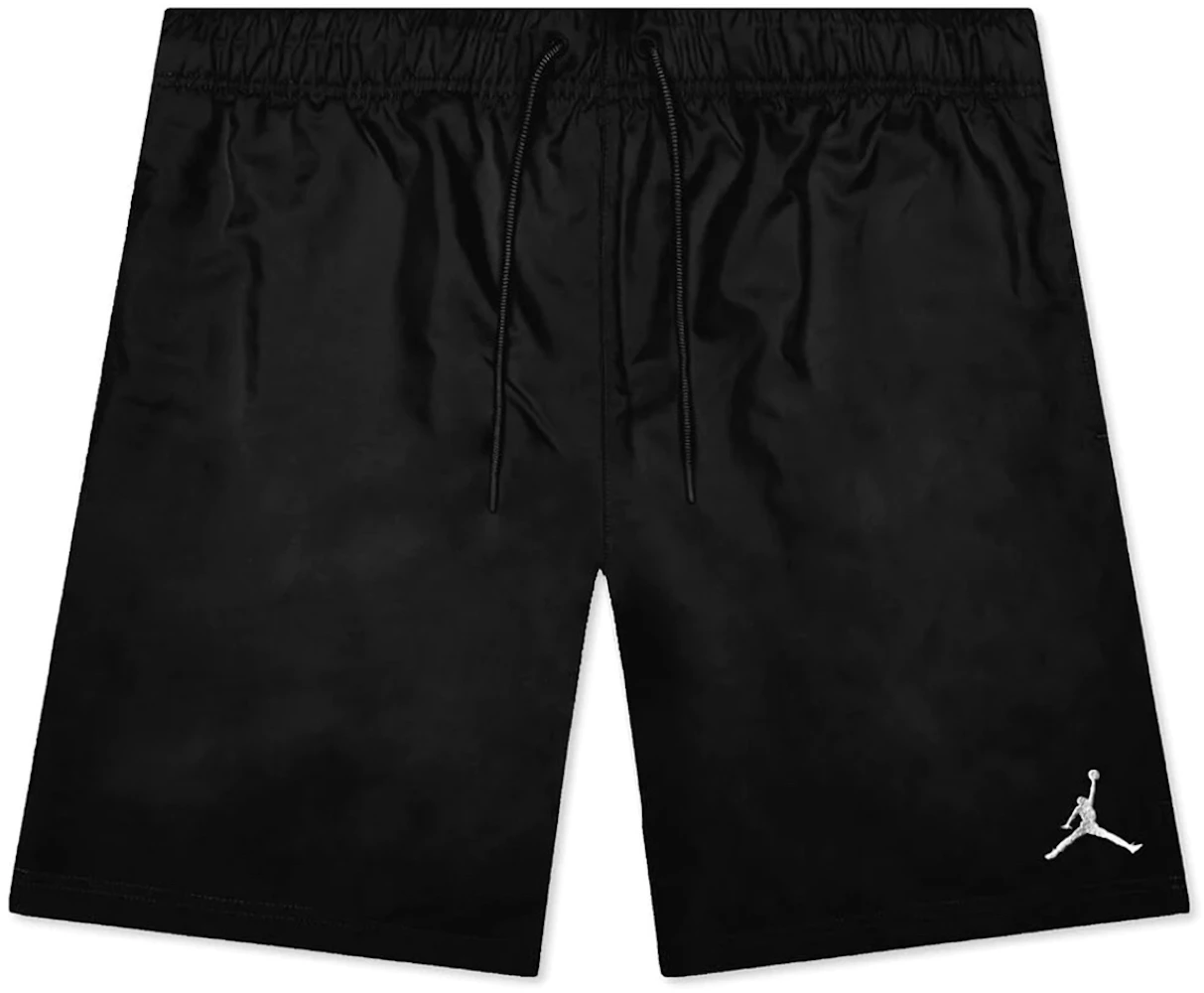 Nike Jordan Jumpman Poolside Shorts Black/White Men's - FW23 - US