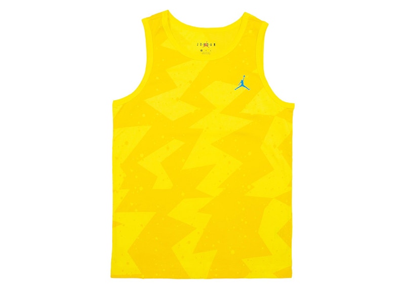 Nike sales yellow tank