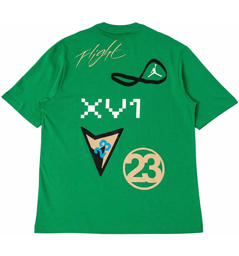 Nike Jordan XVI Flight Heritage Tee Lucky Green/Phantom/Black