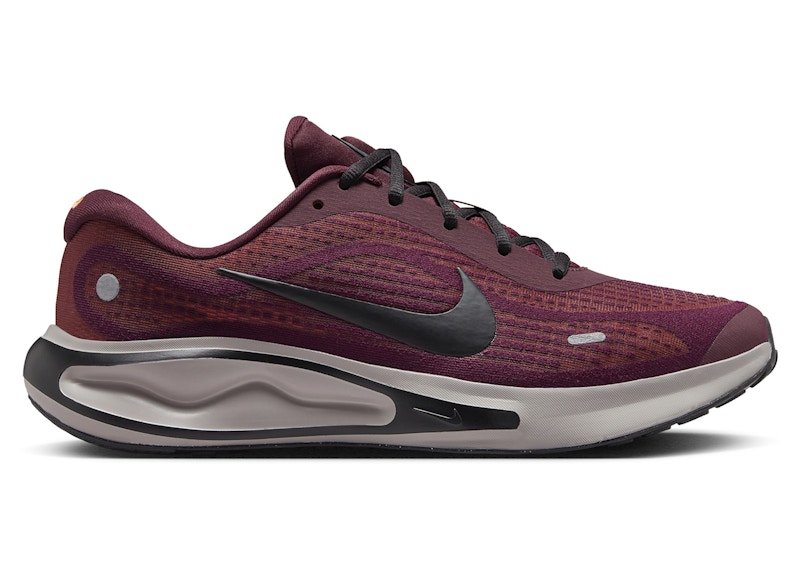 Nike Journey Run Burgundy Crush Monarch Total Orange Black - FN0228-601