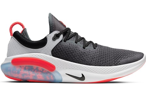 Nike Joyride Run Flyknit Gris Oscuro Carmesi Brillante Hombre AQ2730 004 MX