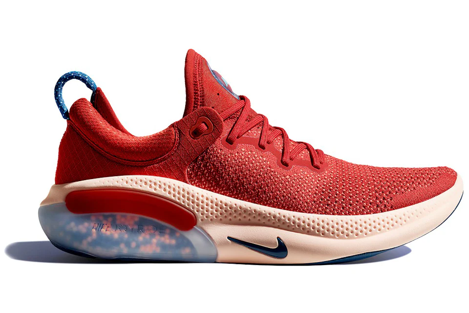 Nike joyride run flyknit red sales