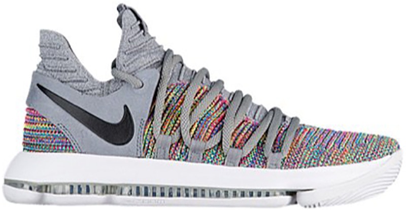 nike kd 10 grey