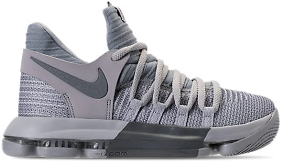 Nike KD 10 Grey (GS) - 918365-007 - ES