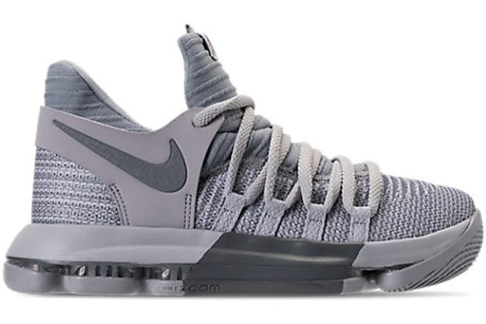 Nike KD 10 Wolf Grey GS