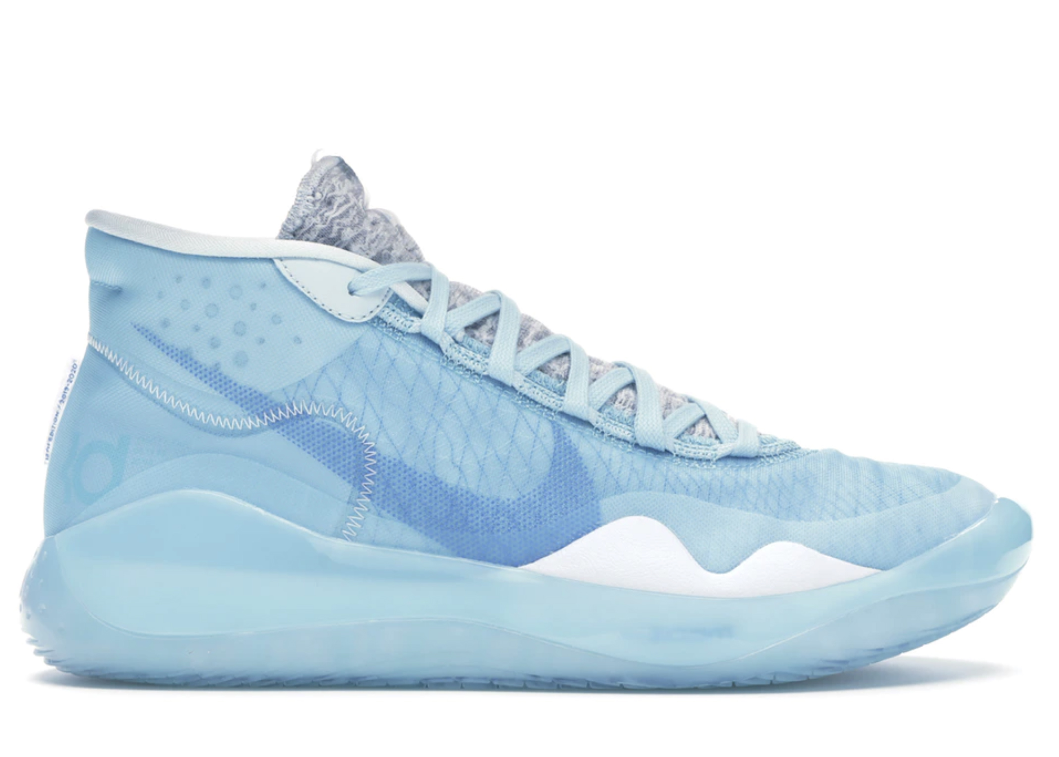 blue and white kd 12