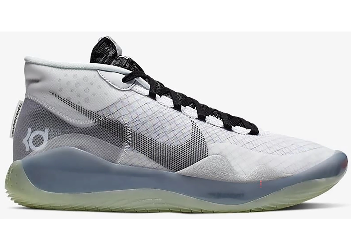 Nike KD 12 TB White Black Men s CN9518 100 US