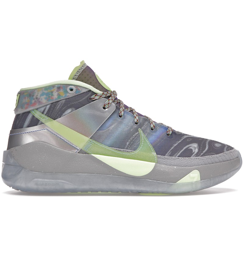 Nike KD 13 Recycled Collar Barely Volt Men's CW3159-001/CW3157