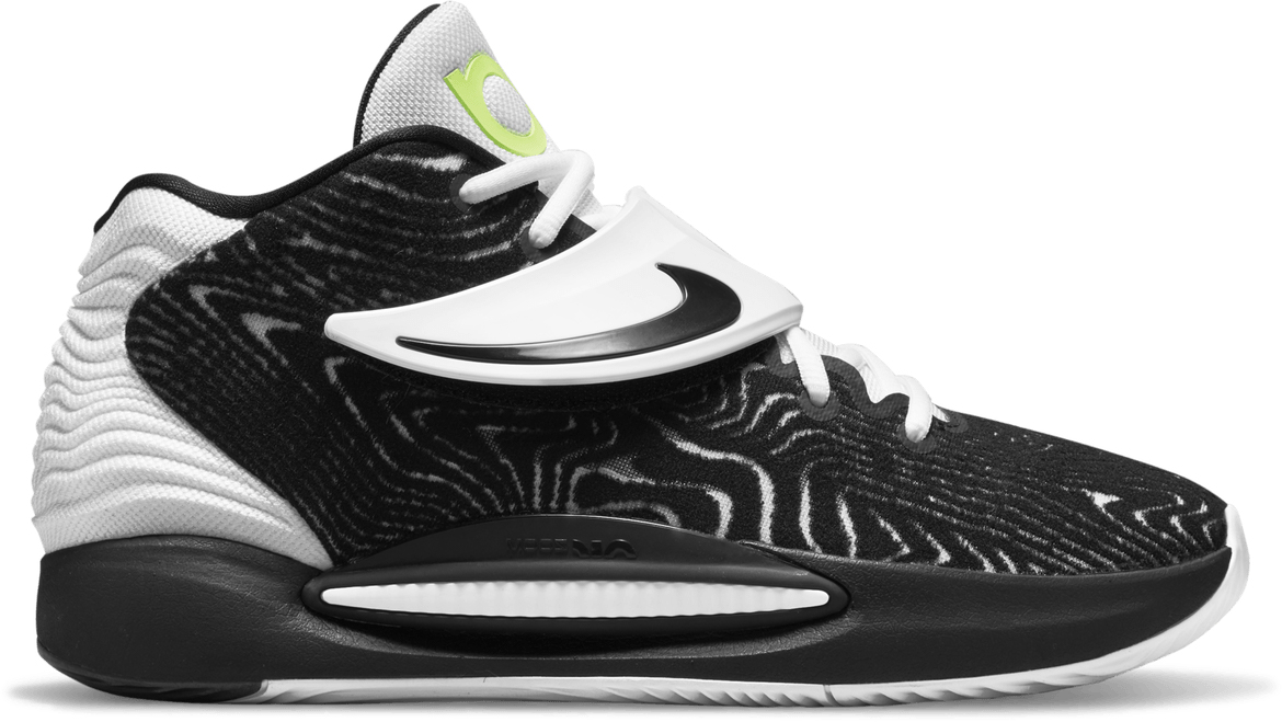 Nike KD 14 TB Black White Volt Men's - DA7850-001 - US