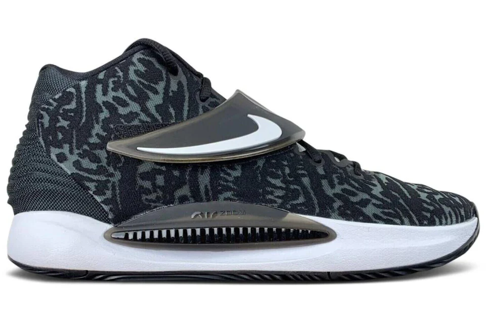 Nike KD 14 TB Black White Men's - DM5040-001 - US