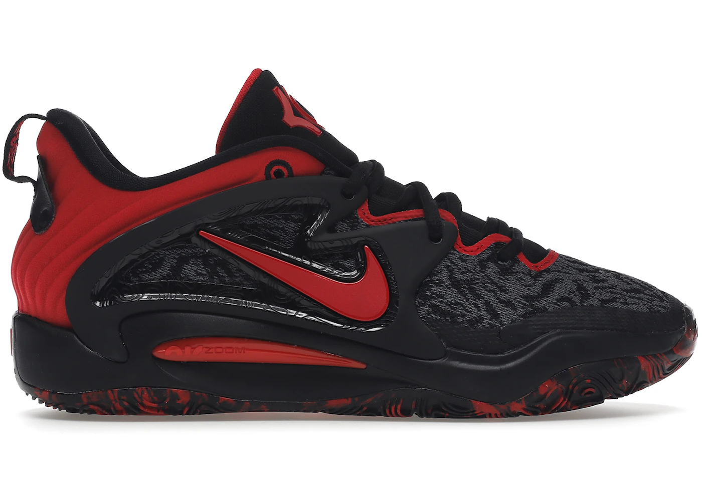 Nike KD 15 en negro y rojo Hombre DC1975-003/DM1054-003 ES