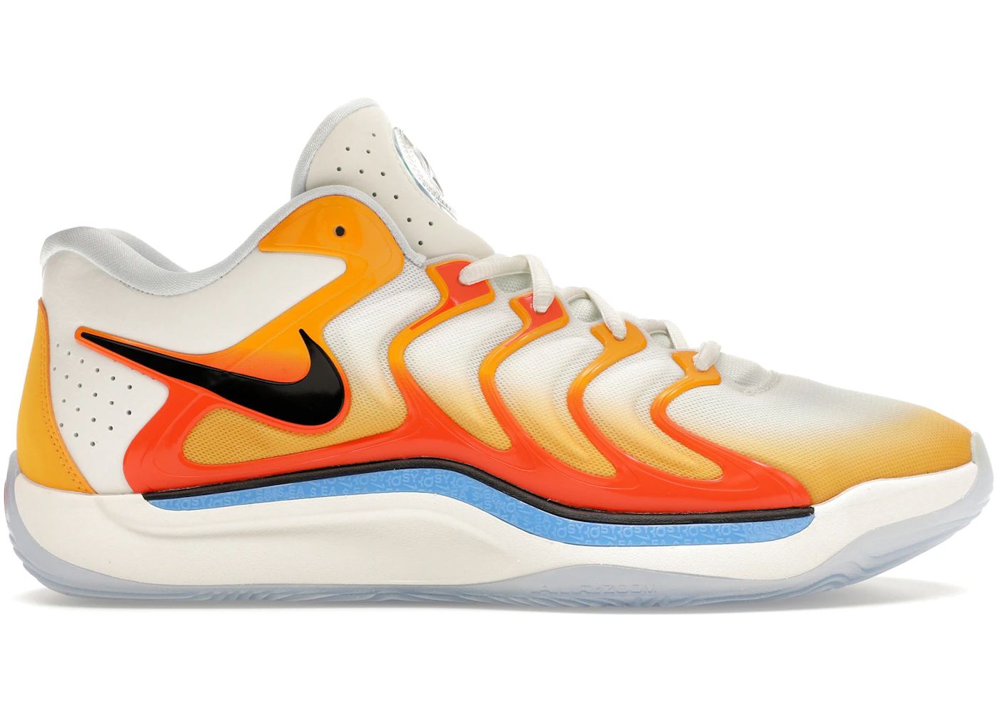Nike KD 17 Sunrise Men's - FJ9487-700/FJ9488-700 - US