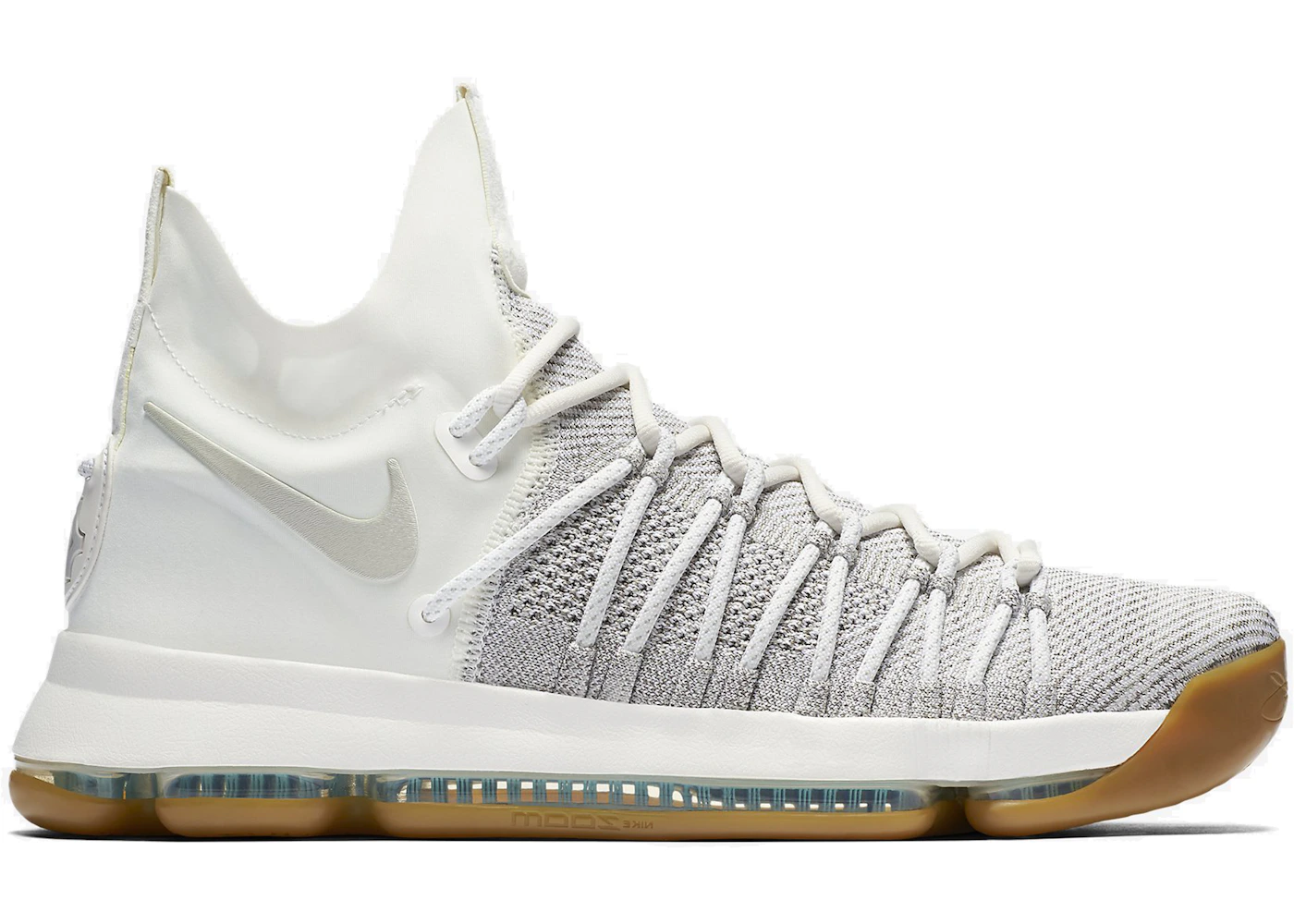 Nike KD 9 Elite Pale Grey Men s 878637 001 US