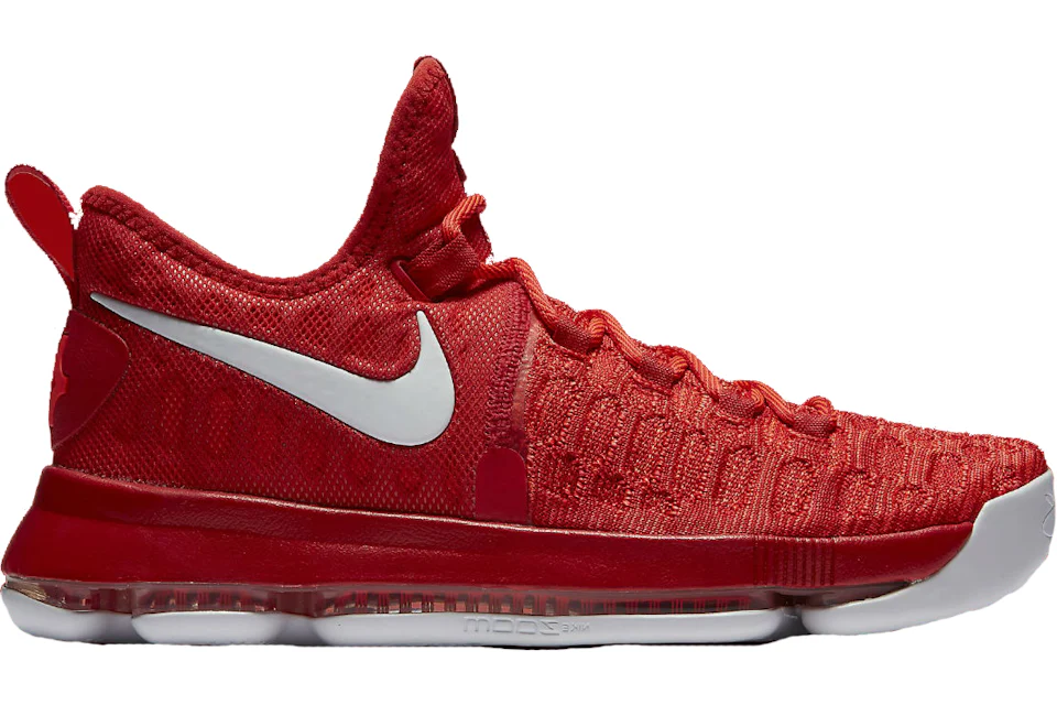 Nike KD 9 Varsity Red Men's - 843392-611 - US