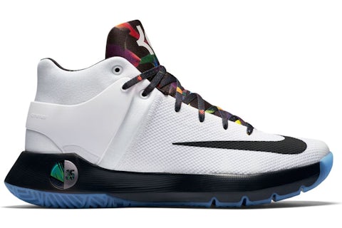 Nike KD Trey 5 IV White Black Multi Color Men s 844571 194 US